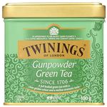 Twinings of London Green Gunpowder Loose Tea Tins, 3.53 Ounce (Pack of 6)