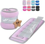 Ankle Weights, Wrist Leg Arm Weights for Women Men Kids Child with Adjustable Straps, Strength Training Weighted for Jogging, Running, Walking, Fitness, Gym Workout - 10LBS Pair (5 LB Each Weight),