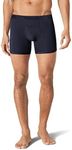 Tommy John Men’s Trunk 4” Underwear, Second Skin Boxers with Supportive Contour Pouch, Soft Naturally Breathable Stretch Fabric Boxers for Men,(Medium, Dress Blue - 1 Pack)