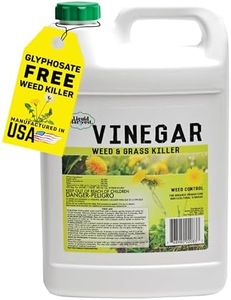 Liquid Harvest Vinegar Weed & Grass Killer - Gallon - Nonselective Herbicide Approved for Organic Production, Pet Safe & Glyphosate Free Herbicide