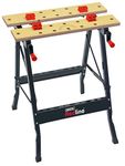 Draper Portable Folding Work Bench | Dual Clamping Action | 12 Holes for Work Clamping Dogs | Heavy Duty Steel Frame | 68027