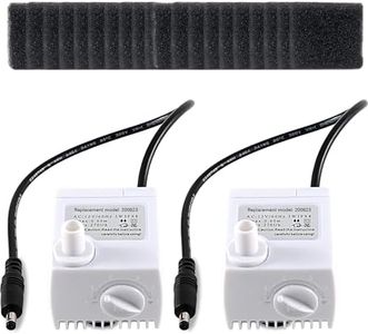 200623 Aero-Garden Pump with 20 Filters, Ultra Quiet Pump Fit for Harvest Elite, Bounty, Farm, Extra, Ultra Hydroponics System