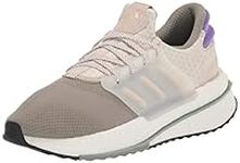 adidas Mens X_PLRBOOST Sneaker, Silver Pebble/Alumina/Purple Rush, 10 US