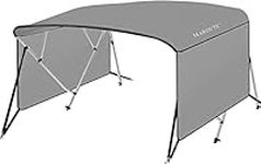 MAROUTE 4 Bow Bimini Top Boat Cover