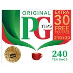 PG Tips Original Pyramid Tea, Bulk Pack of 4 (Total 960 Black Tea Bags)