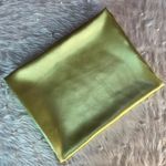 SATYAM KRAFT Multi Purpose Satin Fabric Cloth for Decoration, for Parties, Costumes, Gift Packing, Party Decor, Backdrop Material for mandap, Pooja Background Stand (Green, 1 Meter)