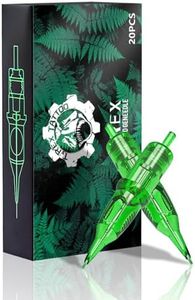 Ambition TREX Cartridges #12 Standard 14RL Disposable Tattoo Needles 14 Round Liner Long Taper 1214RL 20Pcs for Rotary Tattoo Machine Supply