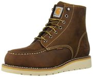 Carhartt Men's 6 Inch Waterproof Wedge Boot Steel Toe Industrial Oil Tanned Leather, 10 M US