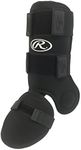 Rawlings | Protective Leg Guard | Baseball/Softball | Adult | Black