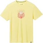 Smartwool Companion Trek Graphic Short-Sleeve T-Shirt - Men's, Canary Heather, XL