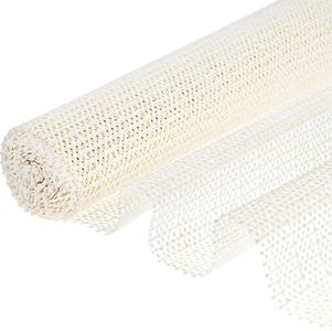 LUSEE Teppich Antirutschunterlage, 160x220cm Antirutschmatte für Teppich Teppichunterleger, PVC Schneidbar rutschfest Teppichstopper Anti Rutsch Teppichunterlage für Teppich Schubladen Regale Tablett