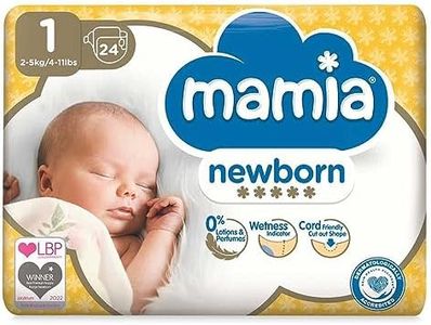 ALDI Mamia Newborn Nappies, Size 1, (24 Nappies) Ultra Dry Air System