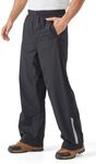 EIGIOO Men's Packable Rain Pants Wa