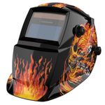 YESWELDER True Colour 92.5x42.5mm Welding Mask, Solar Powered Auto Darkening Welding Helmet, Wide Shade 4/9-13 Weld Helmet Hood for TIG MIG ARC