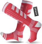 SANYIYIBA 2-Pair Merino Wool Ski So