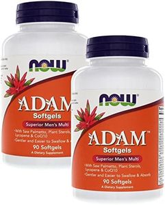 NOW Foods Adam „¢ Men'S Multiple Vitamin 90 Softgels (Pack Of 2)