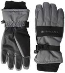 Carhartt Men's W.P. Waterproof Insulated Glove Cold Weather, Dark Grey/Black, Medium