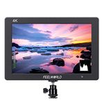 FEELWORLD T7 7 inch IPS 4K HDMI Camera Field Monitor Video Assist Full HD 1920x1200 Solid Aluminum Housing DSLR Monitor with Peaking Focus False Colors