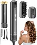 3-in-1 Air Hair Styler Set, Dual-Direction Air Curler 110,000 RPM High-Speed Hair Dryer Brush with 8M Negative Ions All-in-One Hair Styling Tool for Curling, Straightening & Volumizing