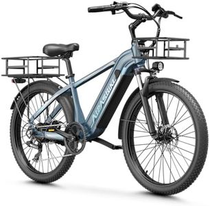 Aipas C2 Max Electric Bike for Adults, 1100W Peak, 85-Mile Range Ebike