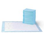 Amazon Basics Dog and Puppy Training Pads, Leakproof, 5-Layer Design with Quick-Dry Surface, X-Large, Pack of 60, Blue