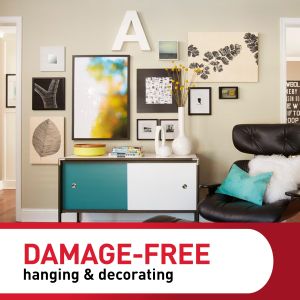 Command Large Frame Hanger – Damage-Free Wall Mounting