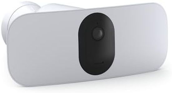 Arlo Pro 3 Floodlight Wireless Camera, Color Night Vision, Motion Sensor, 2-Way Audio, White, 1-Pack (Renewed)