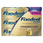 Fixodent Ultra Max Hold Dental Adhesive (2.2 oz. 3 pk.)