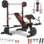 MAIDOMA 1500LBS 6 in 1 Weight Bench