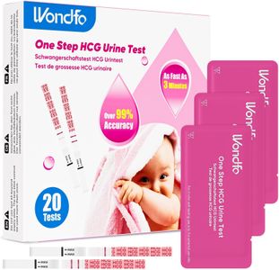 Wondfo Pregnancy Test Strips, 20-Pack – Early Detection Home Kit