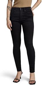 G-STAR RAW Women's Lhana Skinny Jeans, Black (Pitch Black D19079-b964-a810), 28W x 32L