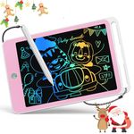 ORSEN LCD Drawing Tablet for Kids 8.5 Inch Writing Board Children's Toy, 3-8 Years Boys&Girls Writing Tablet Toddler Drawing Pad Drawing Sensory Travel for Toddler Toys Birthday Gifts (White Pink)