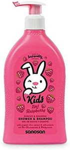 Sanosan Kids Raspberry Fragrance Shampoo and Shower Gel 400 ml