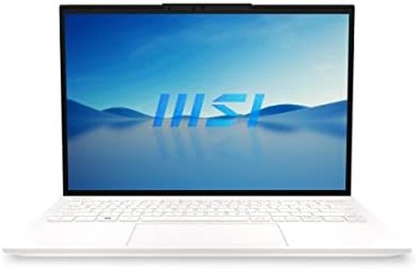 MSI Prestige 13 EVO 13.3" FHD+ Laptop: Intel Core i5-1240P, Intel Iris Xe, 16GB DDR4, 512GB NVMe SSD, Thunderbolt 4, HDMI, MicroSD Card Reader, Win 11 Home: Pure White A12M-070US
