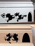FnkBiz Jaq and Gus Wall Decal Mouse