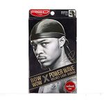 Red by Kiss Power Wave Velvet Luxe Durag (Black)