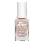 Barry M In a Flash Quick Dry Nail Paint, Shade Pink Pace, Quick Dry Nail Polish