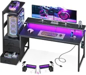 AODK 59 Inch Gaming Desk with USB C