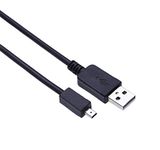 USB cable for Kodak Easyshare MD41, MD853, MD863, MD1063, M1063, M1073 IS, M1093 IS, M320, M340, M341 Camera - Length: 3.3ft / 1M