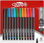 Sharpie Fine Point Pen Stylo, Assorted Colors, 12-Pack