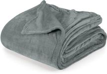 Utopia Bedding Cool Grey Fleece Bla