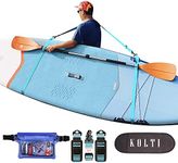 Kolti SUP Paddle Board Carry Strap, Adjustable Heavy-Duty Shoulder Belt Storage Sling Surfboard Carrier Accessories