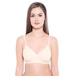 BODYCARE Women Premium Padded B C D Cup Bra-6588-Skin-1PCS-100B