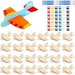 Shappy 24 Pack DIY Wood Planes with