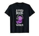 Audiobook Worm Audiobook Lover T-Sh