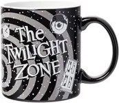 Silver Buffalo The Twilight Zone Logo Ceramic Mug, 20 Ounces