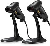 Barcode Scanner with Stand, 2 Pack 