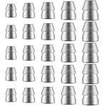 Safety Round Axe Handle Wedges Hammer Splitting Axe Wedge Hand Metal Wedge Round Steel Wedge for Axe Claw Hammer Sledge, Mauls Handle Wedge Kit (25 Pcs,0.43/0.51/0.63/0.71/0.75 Inch)