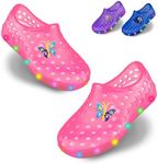 LavaRose Kids Slip-On Flashing Clog