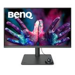 BenQ PD2705U 27" (68.58 cm) LED| 4K IPS HDR10 Monitor| UHD| 99% sRGB| 99% Rec.709| Color Mode| Darkroom Mode| Animation Mode| CAD/CAM Mode| HDMI| DP| USB-C(65W)| AQCOLOR Technology (Dark Grey)